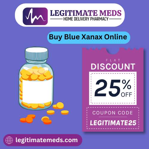 Buy  Blue Xanax Pills Online for Stress Relief