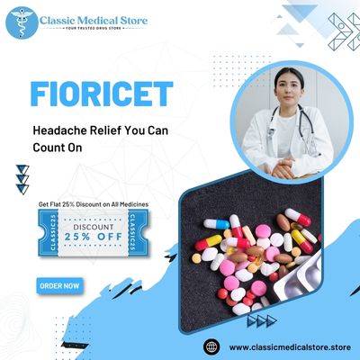 Order Fioricet Online at Classic Medical Store – No Rx Needed