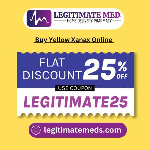 Buy Affordable Yellow Xanax Generic Pills for Anxiety Treatment