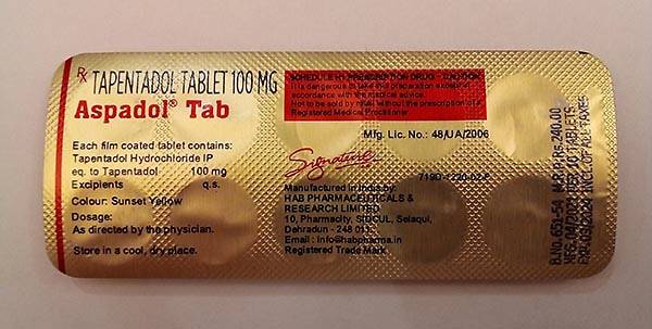 Buy Tapentadol 100mg Online Bulk Quantity