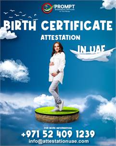 Birth Certificate Attestation in Dubai